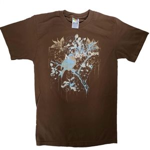 A Skylit Drive Floral Bird Concert T-Shirt
